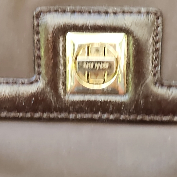 Kate Spade New York Handbag Tote Brown Nylon Shoulder Bag Double Handle Purse - Picture 4 of 13